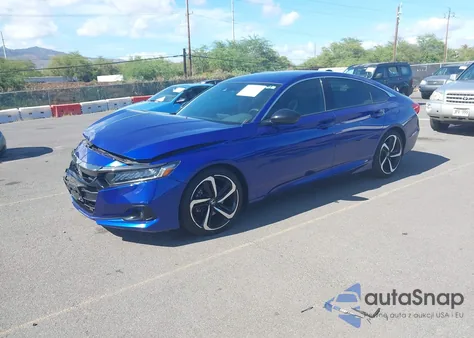 2022 Honda Accord Sport from USA, damaged, VIN 1HGCV1F3XNA102270